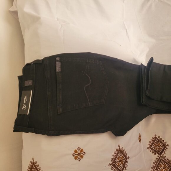 7 For All Mankind – Men’s Paxtin model pants, black color, size 32 or 33 - Picture 1 of 5